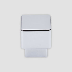 TK7 - Polished Chrome Tapered Square Knob