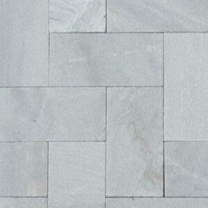 6x12 Herringbone Marble Bianco Aurora